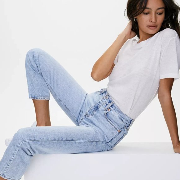 NWT $90 LEVI'S Women 26 (2) Wedgie Icon Fit Ankle Jeans Denim pants Waist 28" - Picture 2 of 14